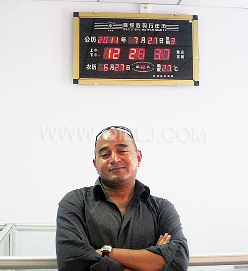 2011年7月25日，外國友人參觀考察我公司！明經(jīng)理等接待并陪同參觀！(圖3)